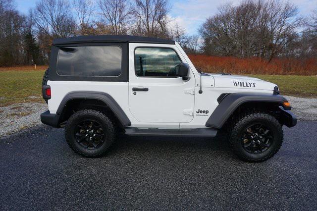 used 2021 Jeep Wrangler car, priced at $29,384