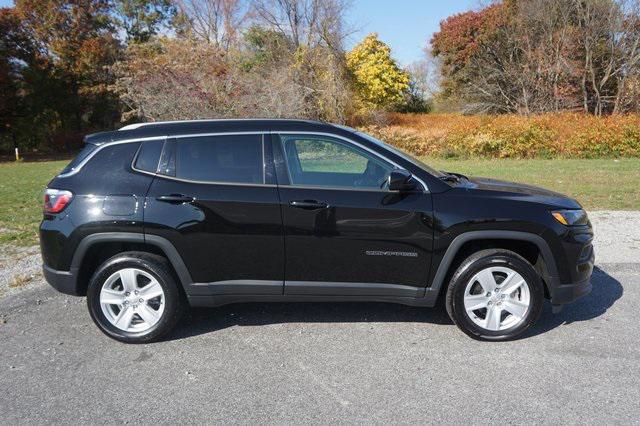 used 2022 Jeep Compass car, priced at $23,885