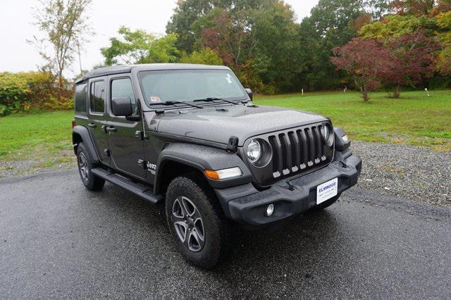 used 2021 Jeep Wrangler Unlimited car, priced at $28,620