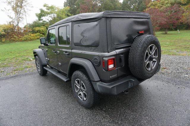 used 2021 Jeep Wrangler Unlimited car, priced at $28,620