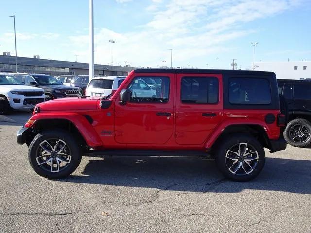 new 2024 Jeep Wrangler 4xe car, priced at $50,355