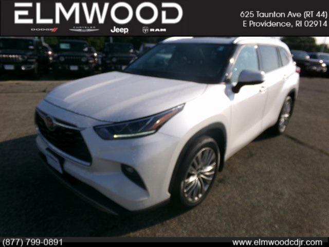 used 2021 Toyota Highlander car, priced at $36,495