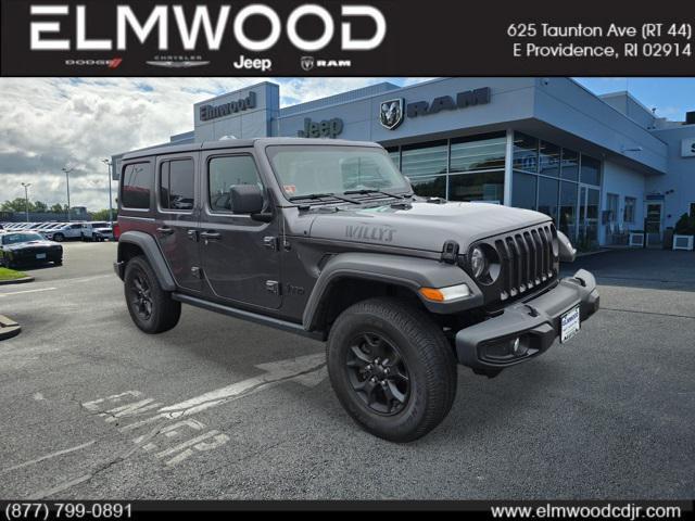 used 2021 Jeep Wrangler car, priced at $28,998