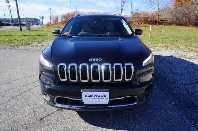 used 2018 Jeep Cherokee car, priced at $17,625