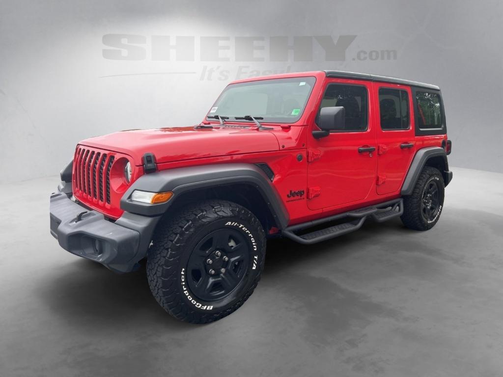 used 2024 Jeep Wrangler car, priced at $34,210