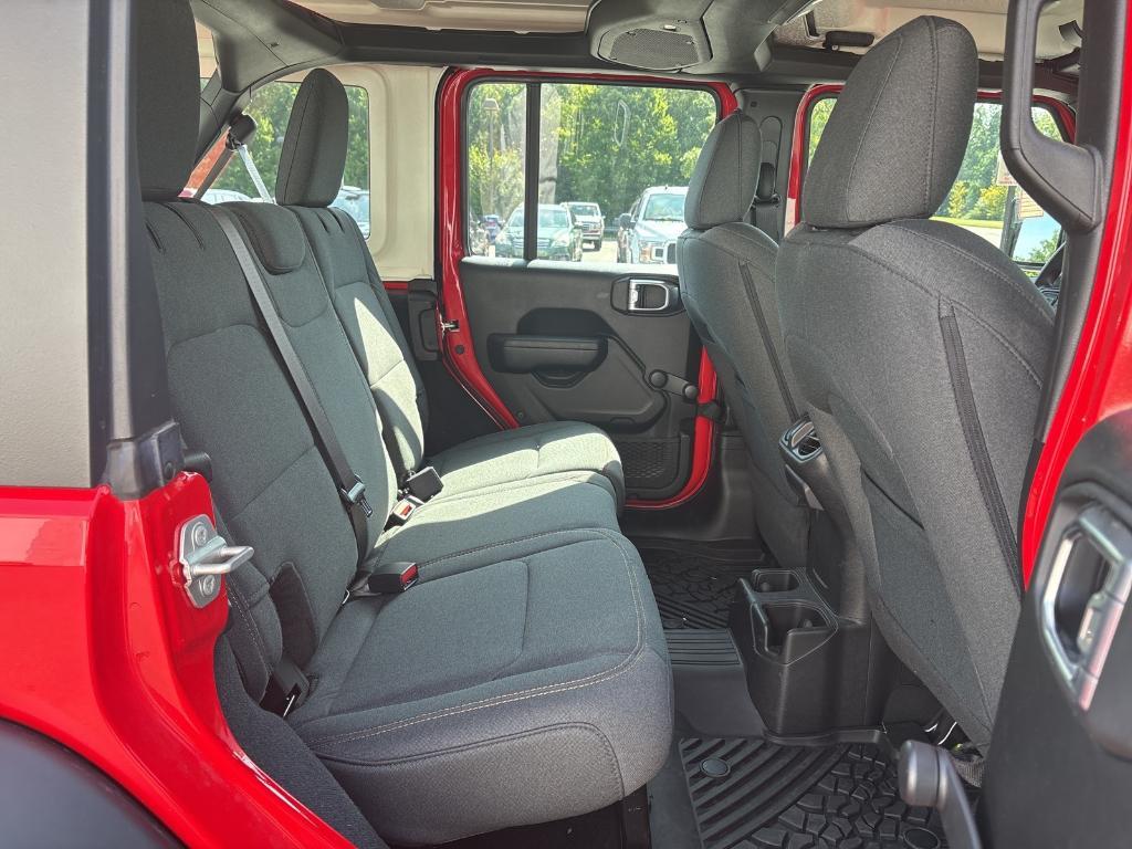used 2024 Jeep Wrangler car, priced at $34,210