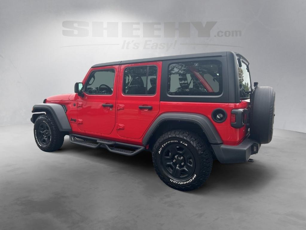 used 2024 Jeep Wrangler car, priced at $34,210