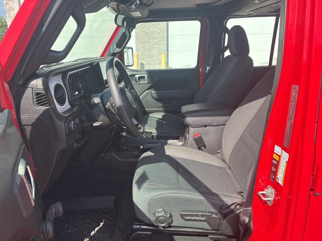 used 2024 Jeep Wrangler car, priced at $34,210