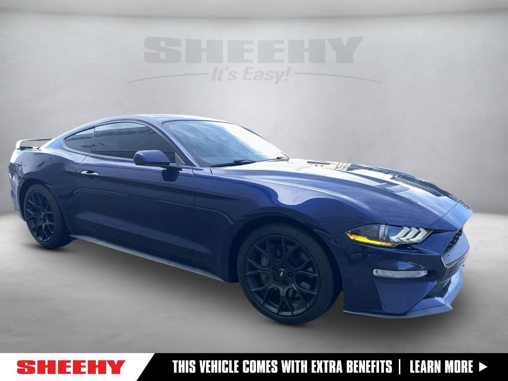 used 2018 Ford Mustang car, priced at $21,500