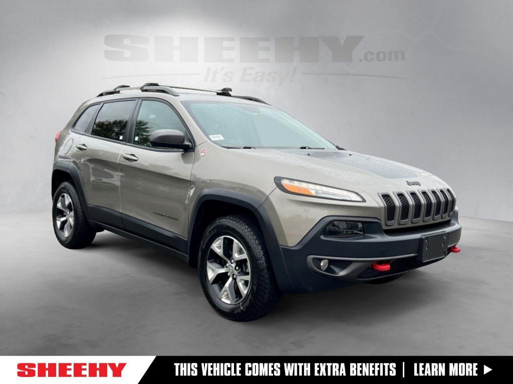 used 2017 Jeep Cherokee car, priced at $14,880