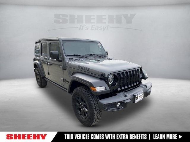 used 2021 Jeep Wrangler Unlimited car, priced at $26,166