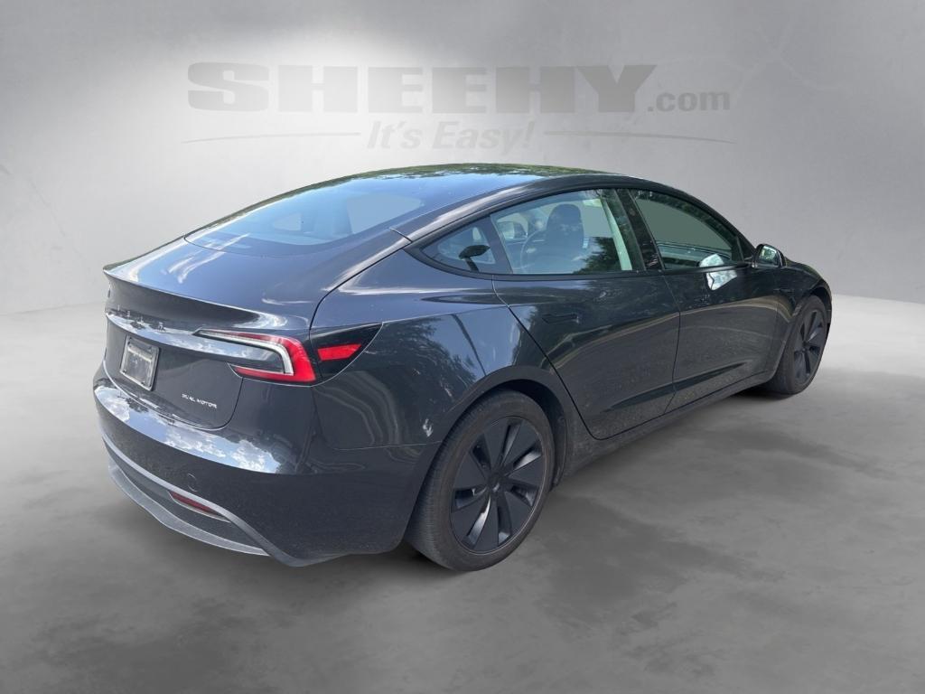 used 2025 Tesla Model 3 car, priced at $37,900