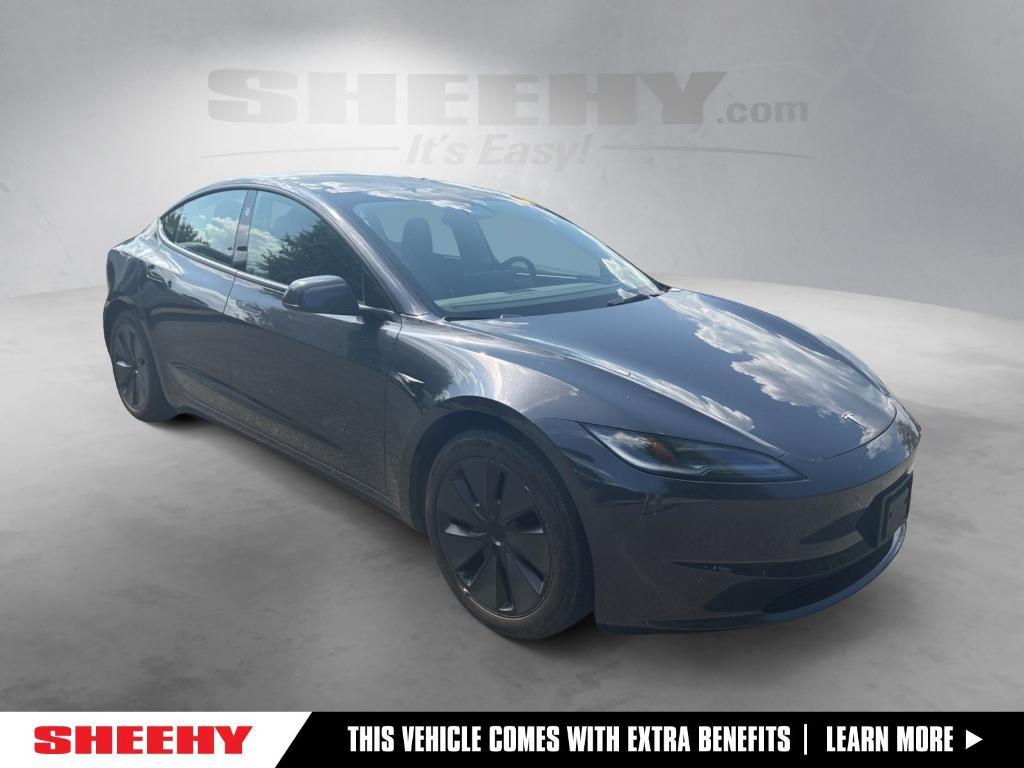 used 2025 Tesla Model 3 car, priced at $37,900