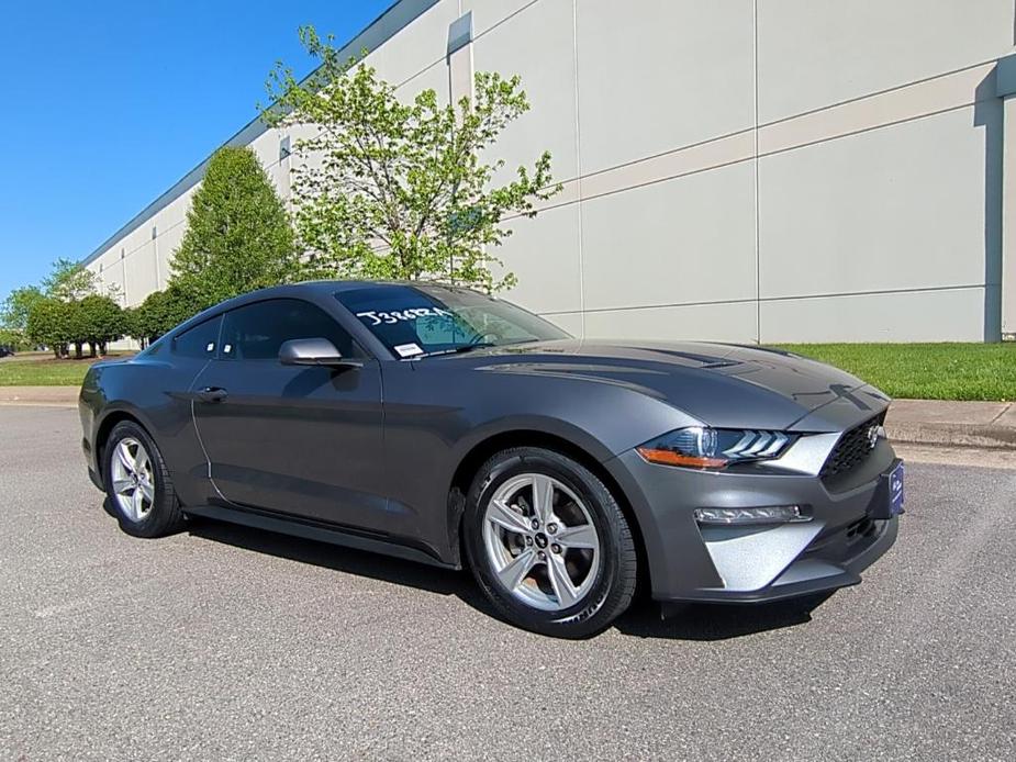 used 2021 Ford Mustang car, priced at $27,660