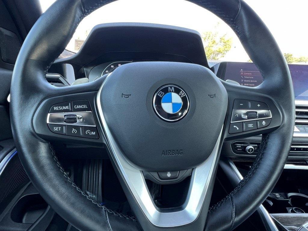 used 2021 BMW 330 car, priced at $28,555