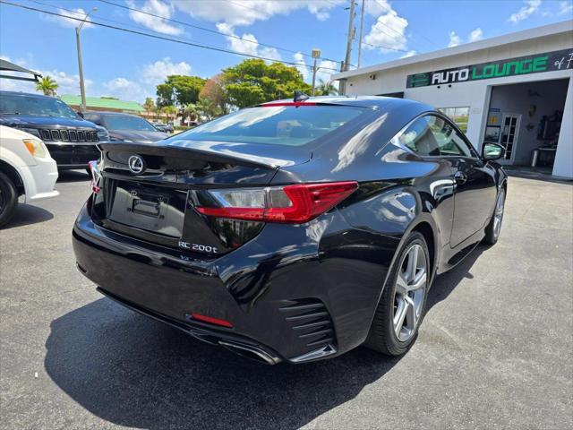 used 2016 Lexus RC 200t car, priced at $21,499