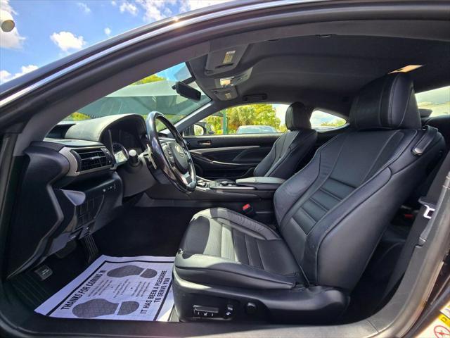 used 2016 Lexus RC 200t car, priced at $21,499