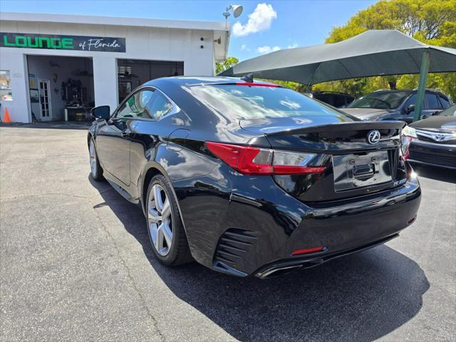 used 2016 Lexus RC 200t car, priced at $21,499