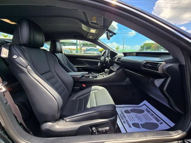 used 2016 Lexus RC 200t car, priced at $21,499