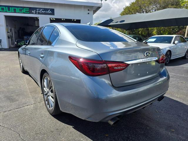 used 2018 INFINITI Q50 car, priced at $13,499