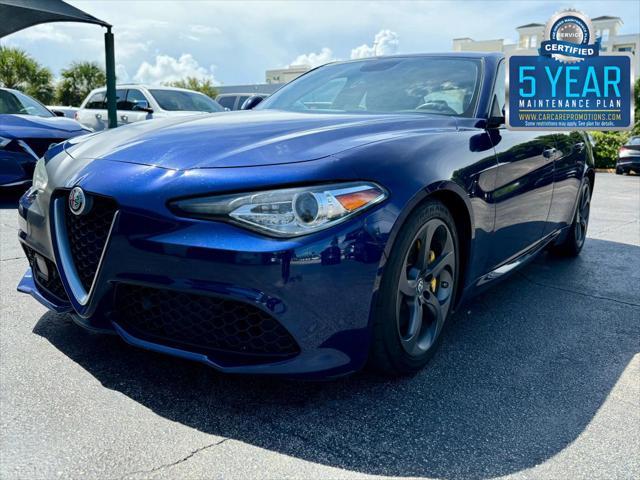 used 2018 Alfa Romeo Giulia car, priced at $14,999