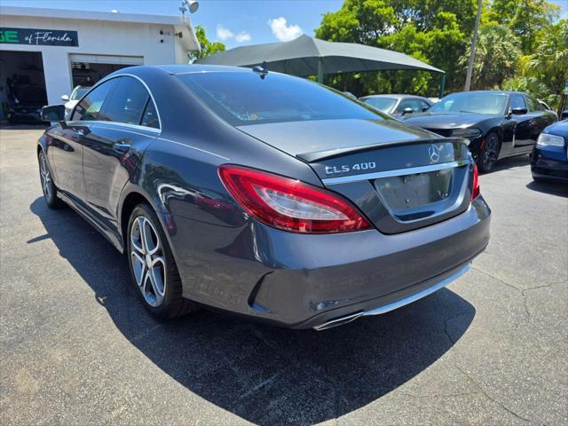 used 2016 Mercedes-Benz CLS-Class car, priced at $19,999