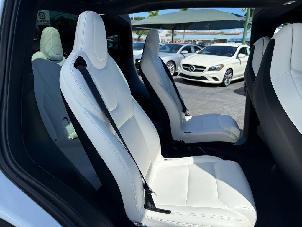 used 2018 Tesla Model X car, priced at $26,899