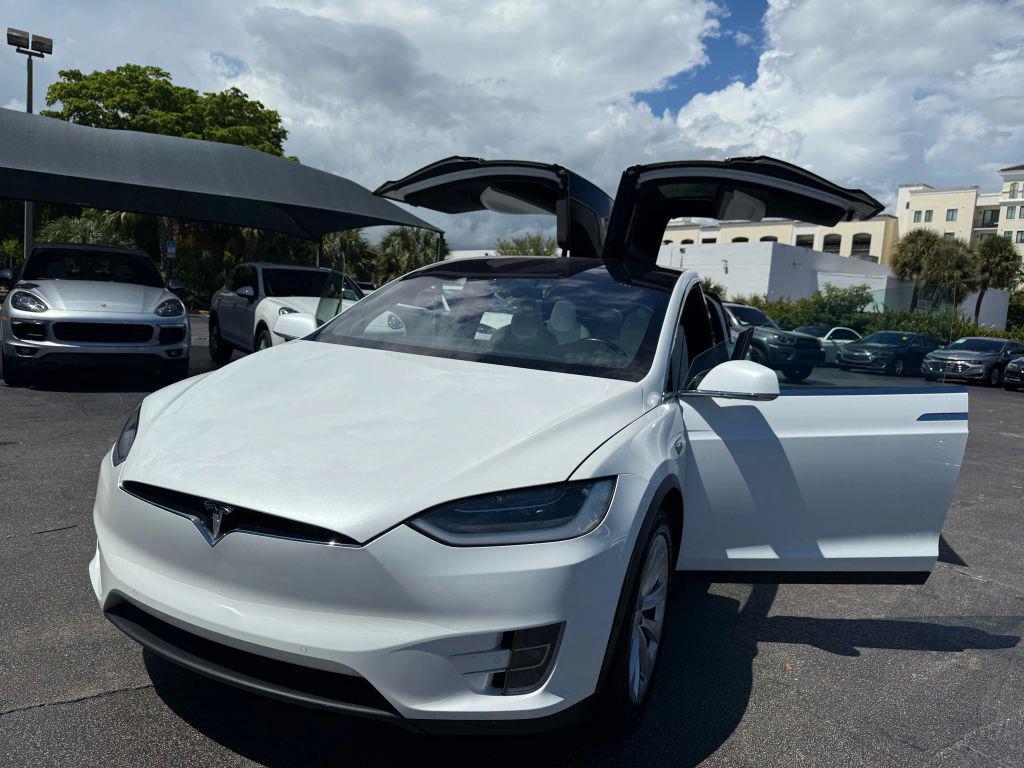 used 2018 Tesla Model X car, priced at $26,899