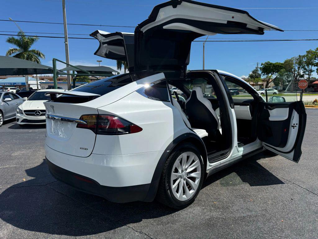 used 2018 Tesla Model X car, priced at $26,899