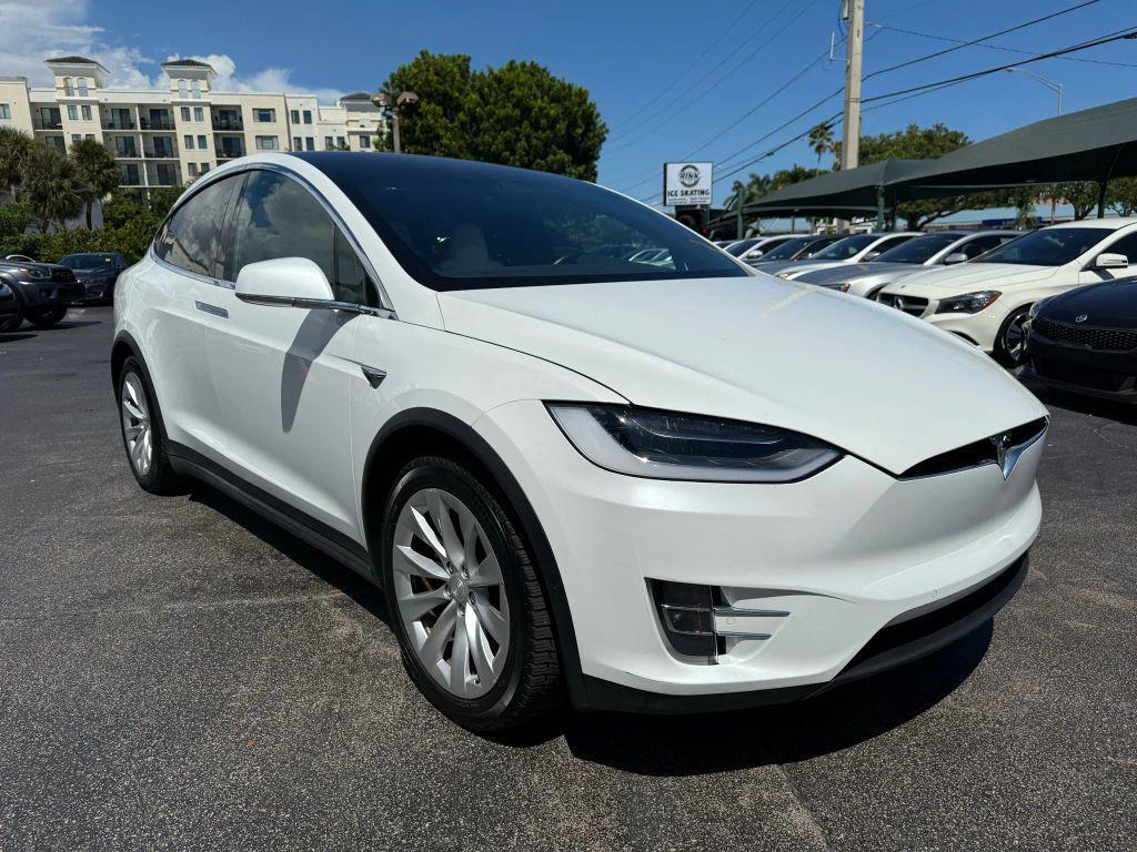 used 2018 Tesla Model X car, priced at $26,899