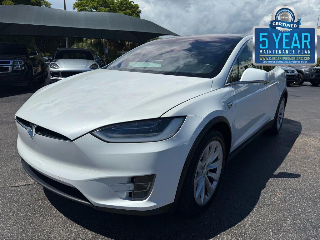 used 2018 Tesla Model X car, priced at $26,899
