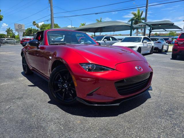 used 2021 Mazda MX-5 Miata RF car, priced at $23,499