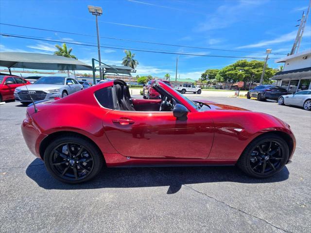 used 2021 Mazda MX-5 Miata RF car, priced at $23,499