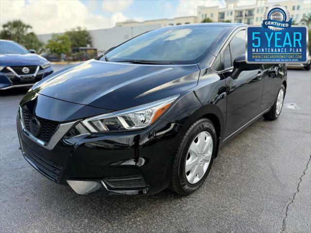 used 2021 Nissan Versa car, priced at $12,995