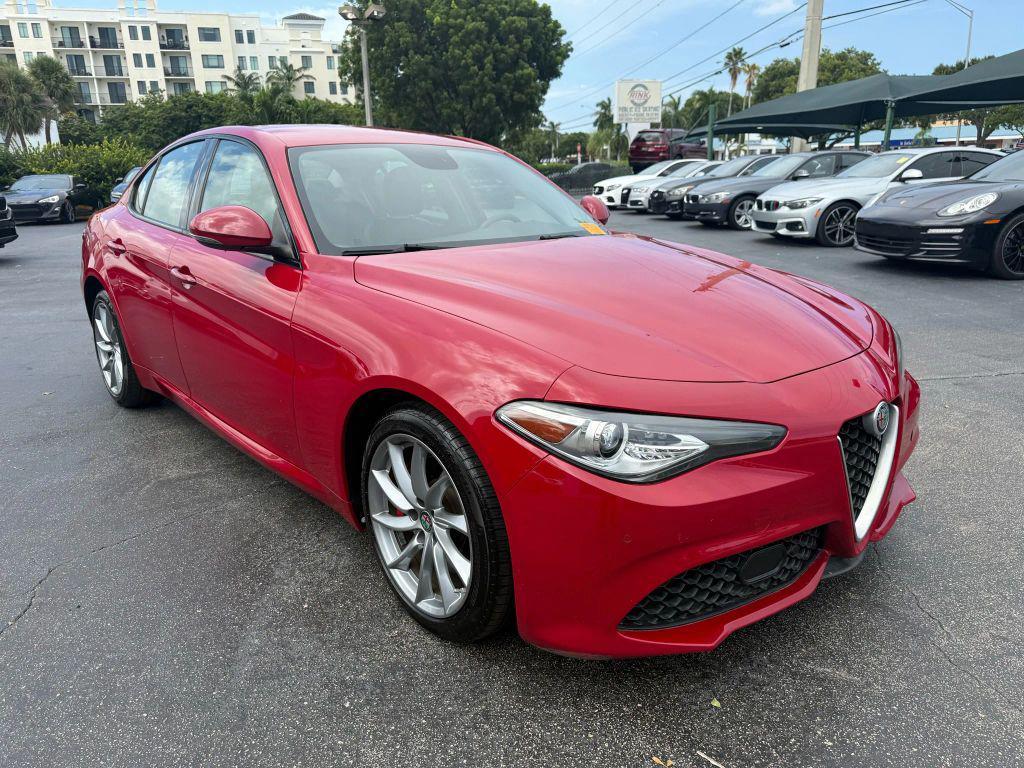 used 2017 Alfa Romeo Giulia car, priced at $15,399