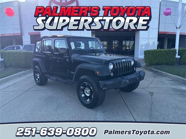 used 2015 Jeep Wrangler Unlimited car, priced at $15,987