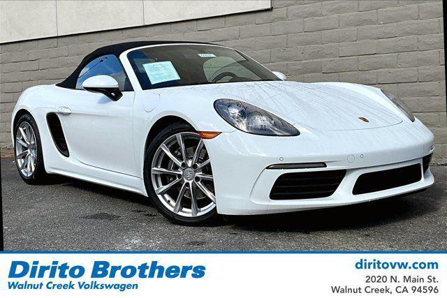 used 2017 Porsche 718 Boxster car, priced at $41,782