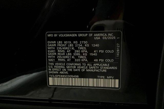 new 2025 Volkswagen ID.4 car, priced at $59,376