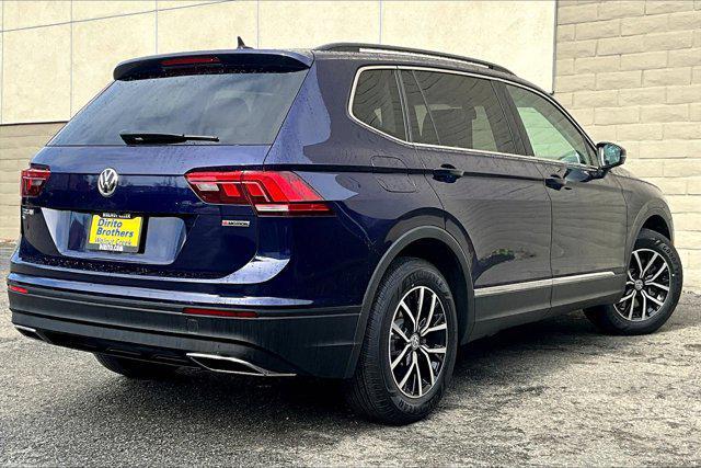 used 2021 Volkswagen Tiguan car, priced at $20,881