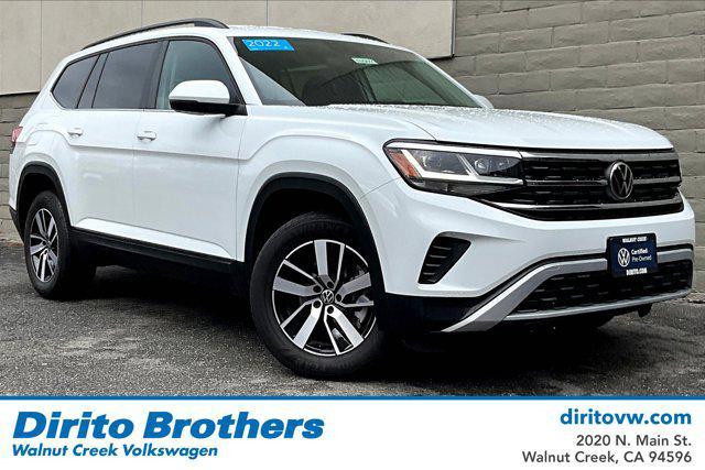 used 2022 Volkswagen Atlas car, priced at $28,782