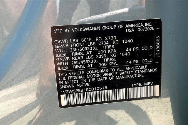 new 2025 Volkswagen ID.4 car, priced at $56,581