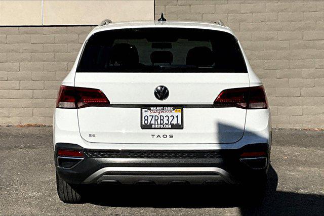 used 2022 Volkswagen Taos car, priced at $18,981