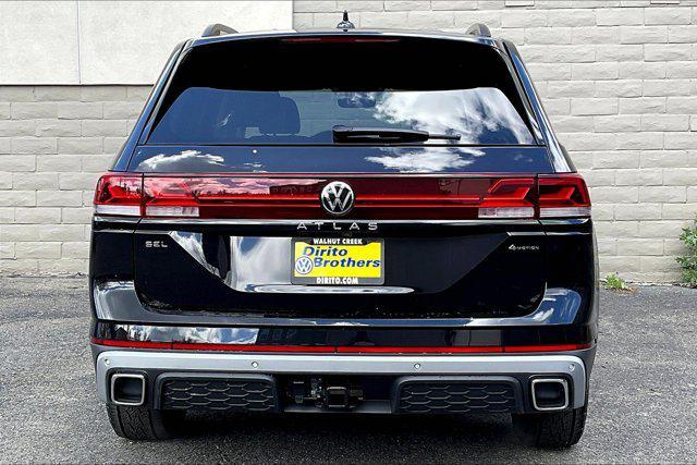 new 2024 Volkswagen Atlas car, priced at $54,424