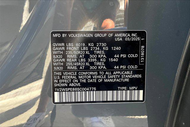 new 2025 Volkswagen ID.4 car, priced at $56,176