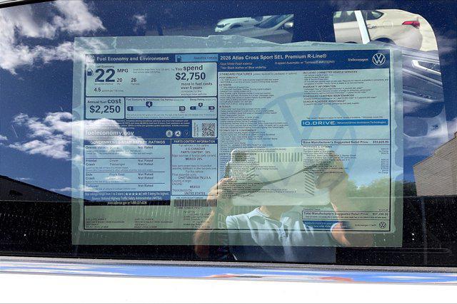 new 2026 Volkswagen Atlas Cross Sport car, priced at $57,298