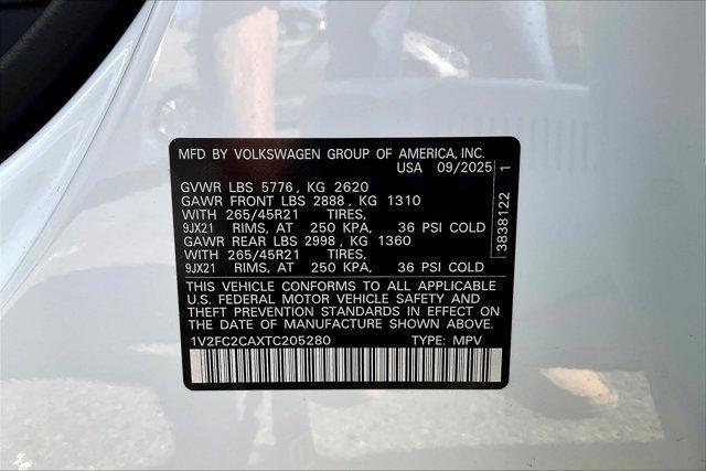 new 2026 Volkswagen Atlas Cross Sport car, priced at $57,298