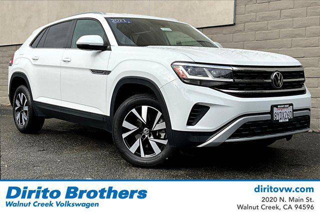 used 2021 Volkswagen Atlas Cross Sport car, priced at $24,981