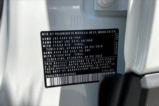 new 2025 Volkswagen Taos car, priced at $30,283