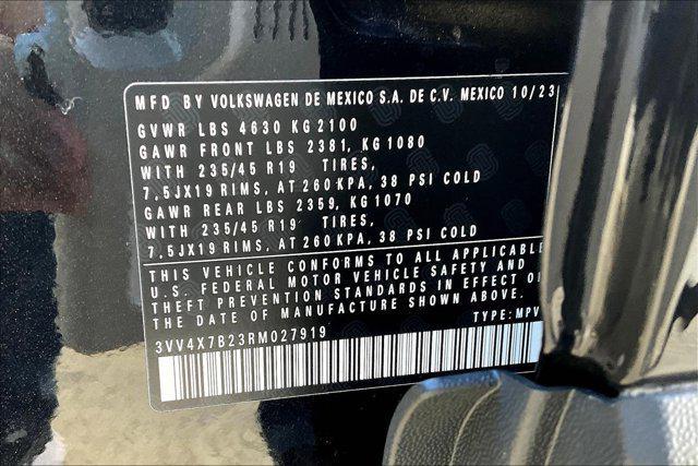 new 2024 Volkswagen Taos car, priced at $35,606