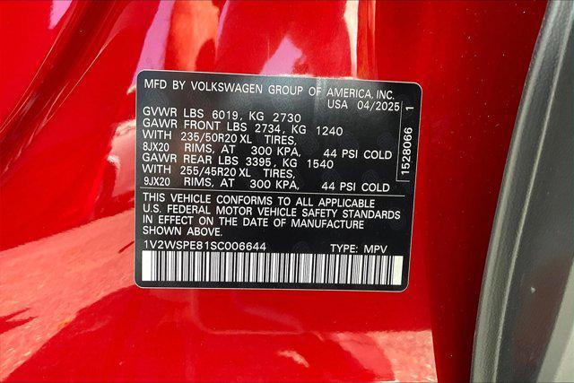 new 2025 Volkswagen ID.4 car, priced at $56,631